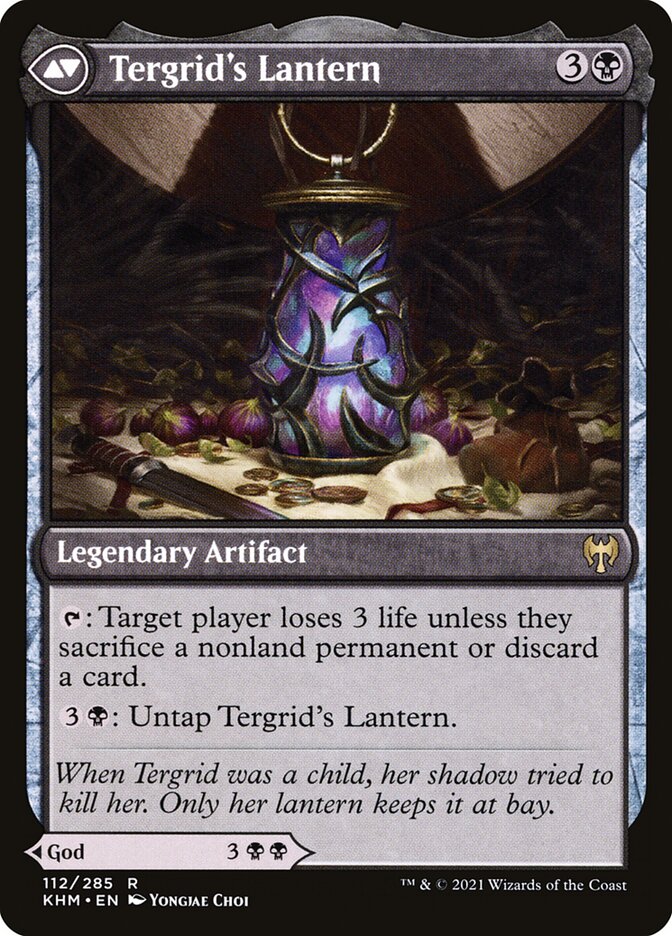 Back face of Tergrid's Lantern