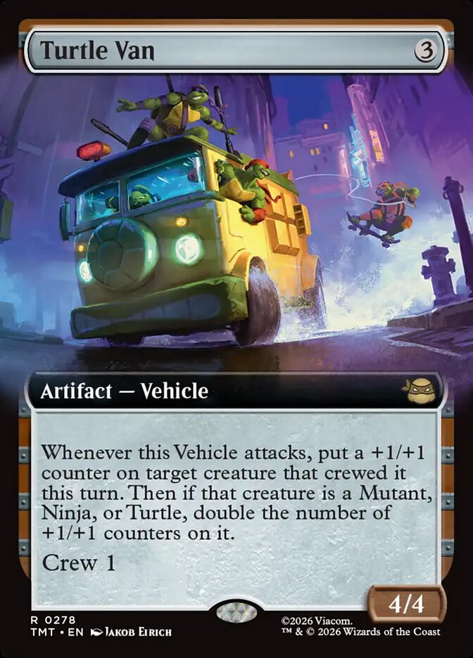 Turtle Van  Extended Art|6|0|0.00
