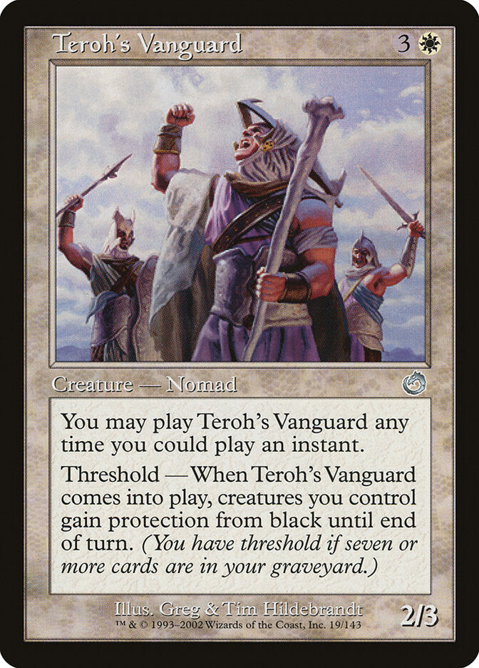 Teroh's Vanguard (Torment) Light Play Foil