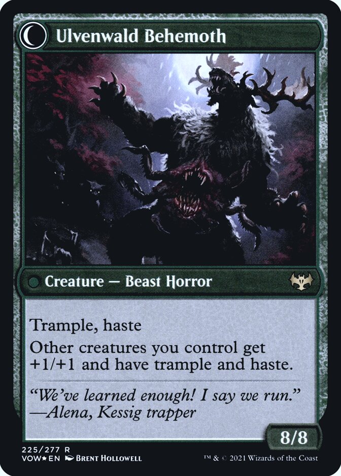 Back face of Ulvenwald Behemoth
