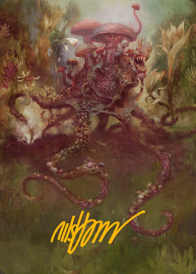 Sowing Mycospawn Art Card (Art Series: Modern Horizons 3) Near Mint