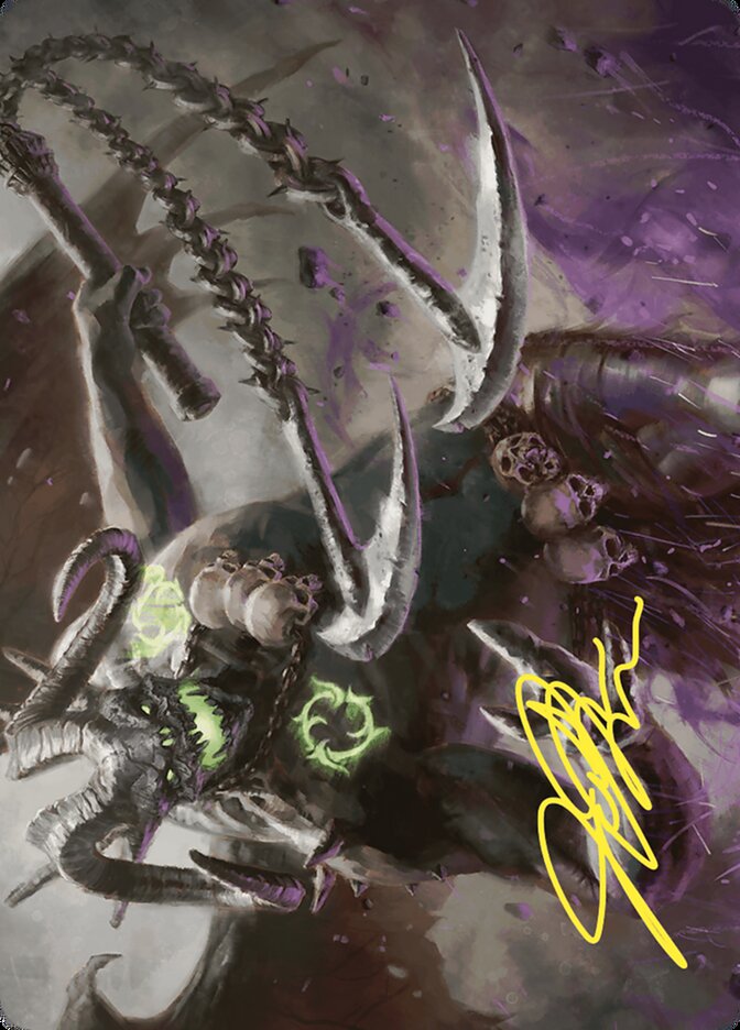 Archfiend of Despair Art Card (Art Series: Commander Masters) Near Mint