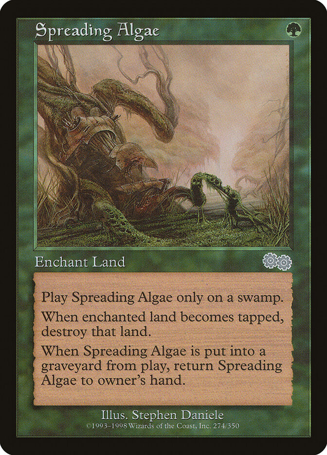 Spreading Algae (Urza's Saga) Light Play
