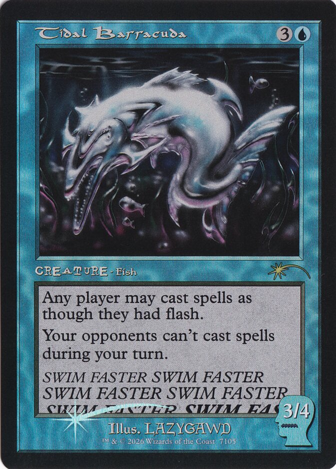 Tidal Barracuda (Secret Lair) Near Mint Foil