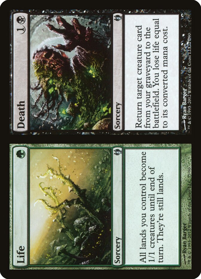 Life / Death (Duel Decks: Izzet vs. Golgari) Medium Play
