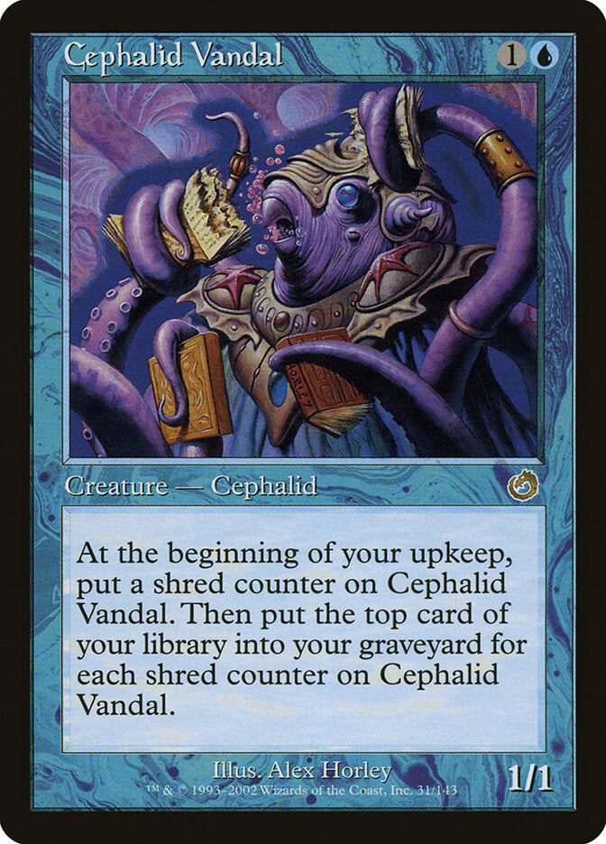 Cephalid Vandal (Torment) Medium Play Foil