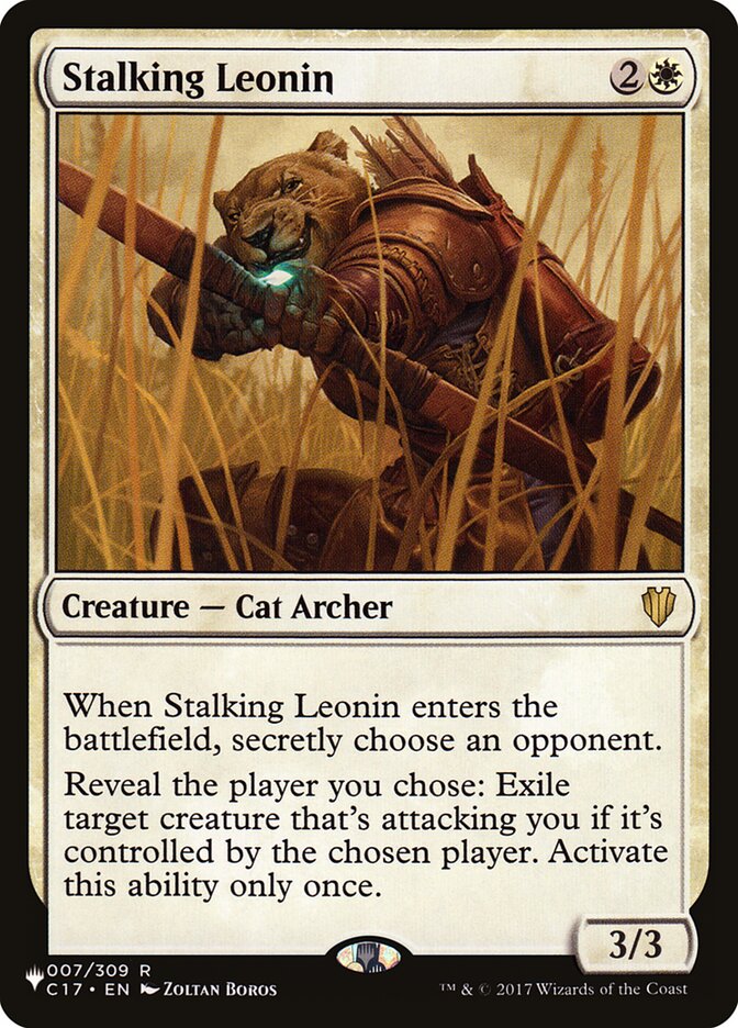 Stalking Leonin (plst C17-7)