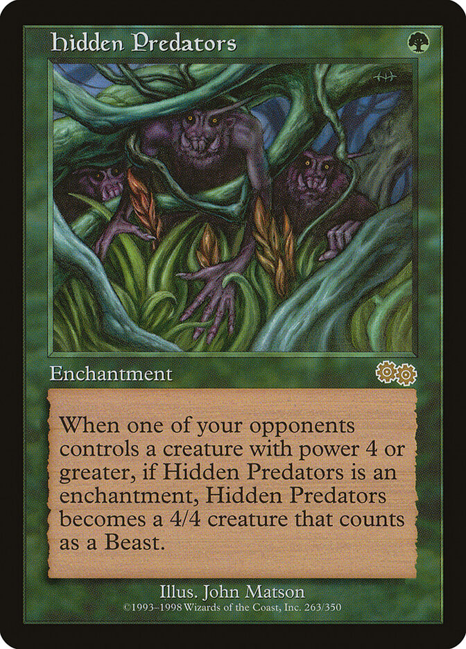Hidden Predators (usg 263)