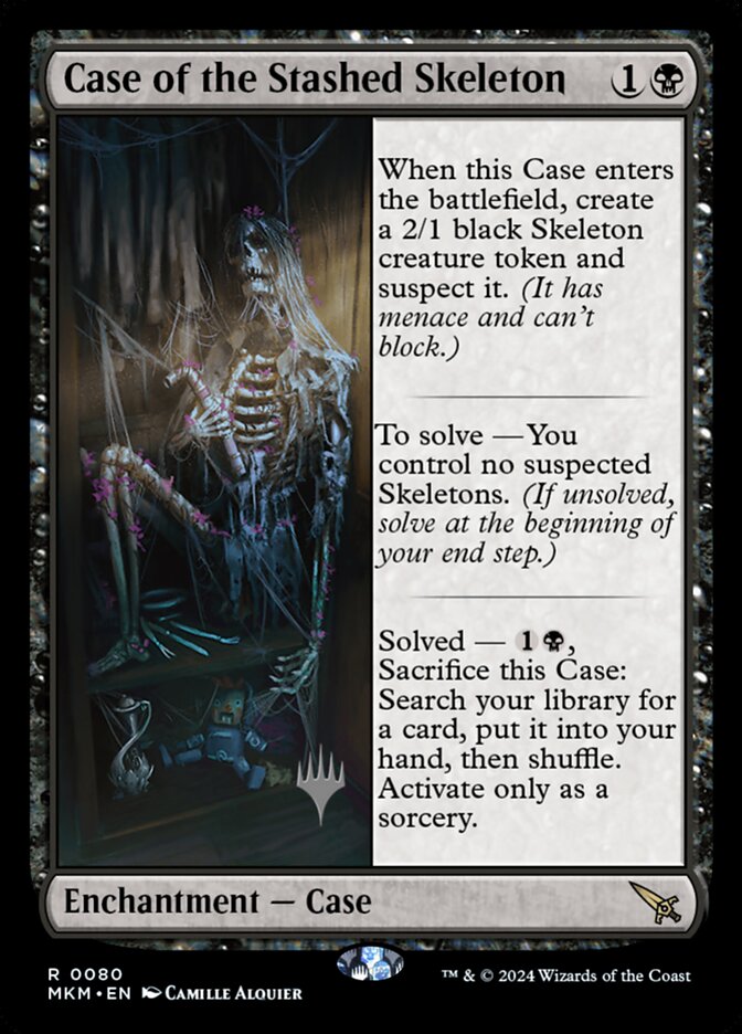 Case of the Stashed Skeleton (Promo Pack: Murders at Karlov Manor) Near Mint Foil