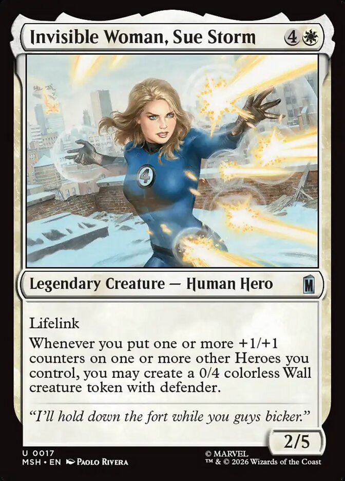 Invisible Woman  Sue Storm|23|0|0.00