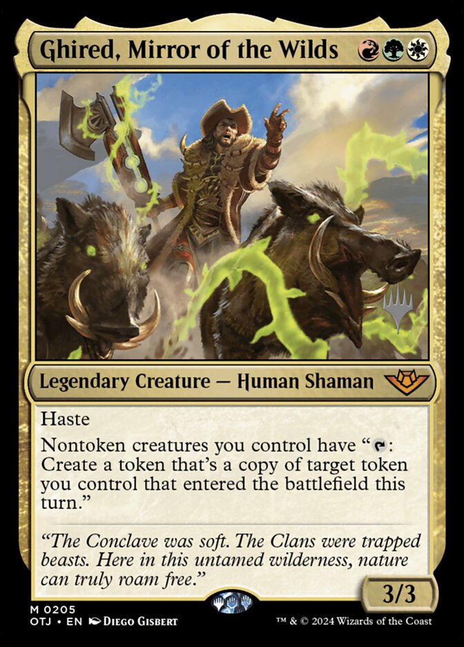 Ghired, Mirror of the Wilds (potj 205p)