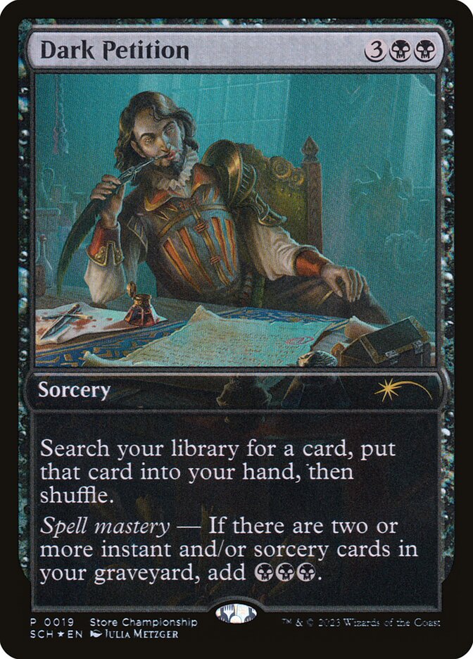Dark Petition (sch 19)