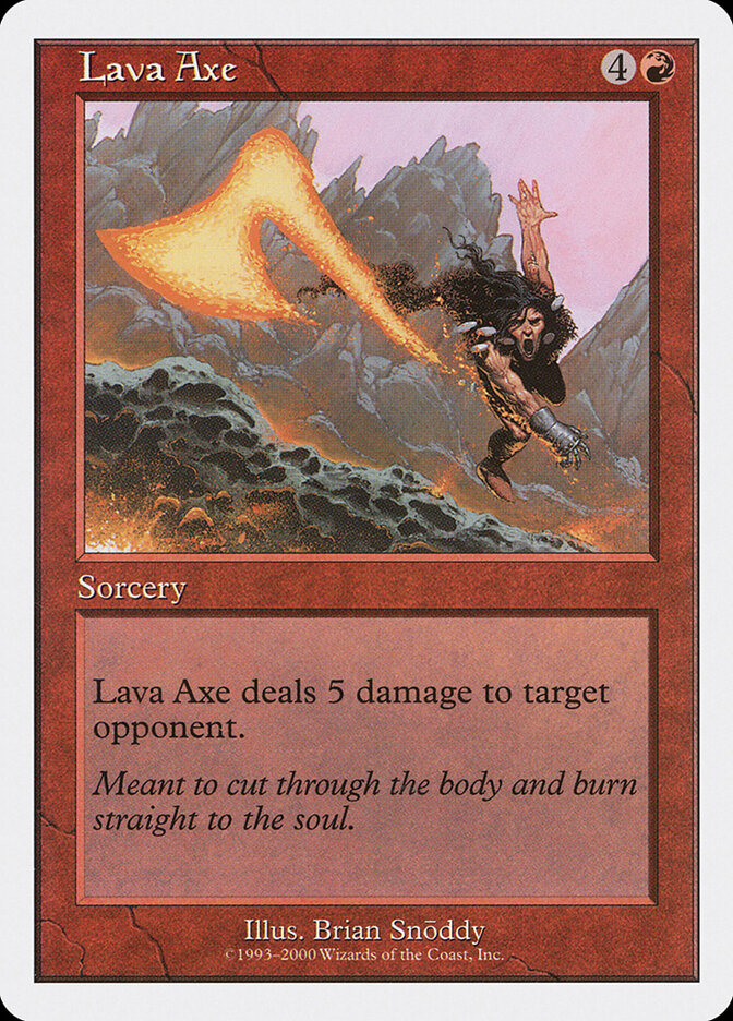 Lava Axe (s00 31)