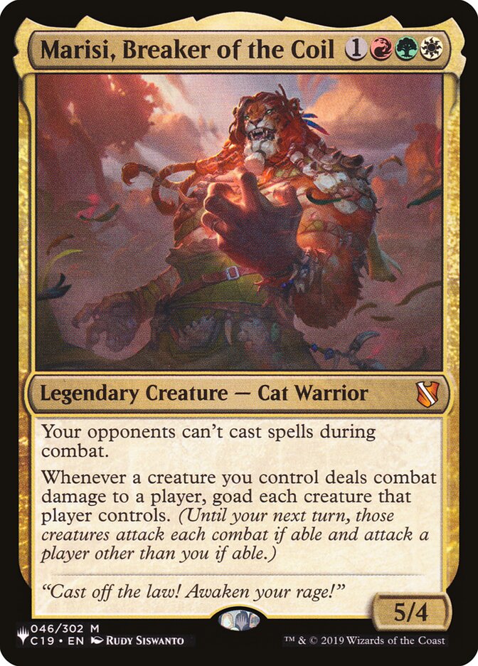 Marisi, Breaker of the Coil (The List) Medium Play