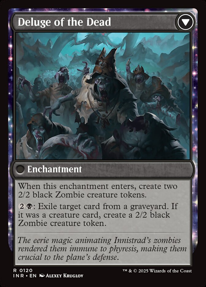 Back face of Deluge of the Dead