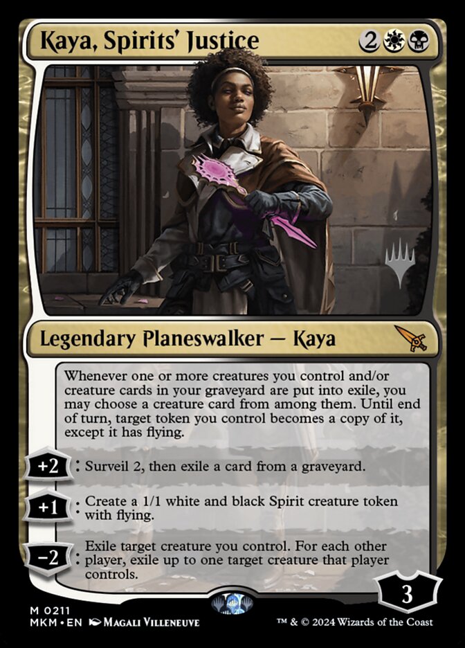 Kaya, Spirits' Justice (pmkm 211p)
