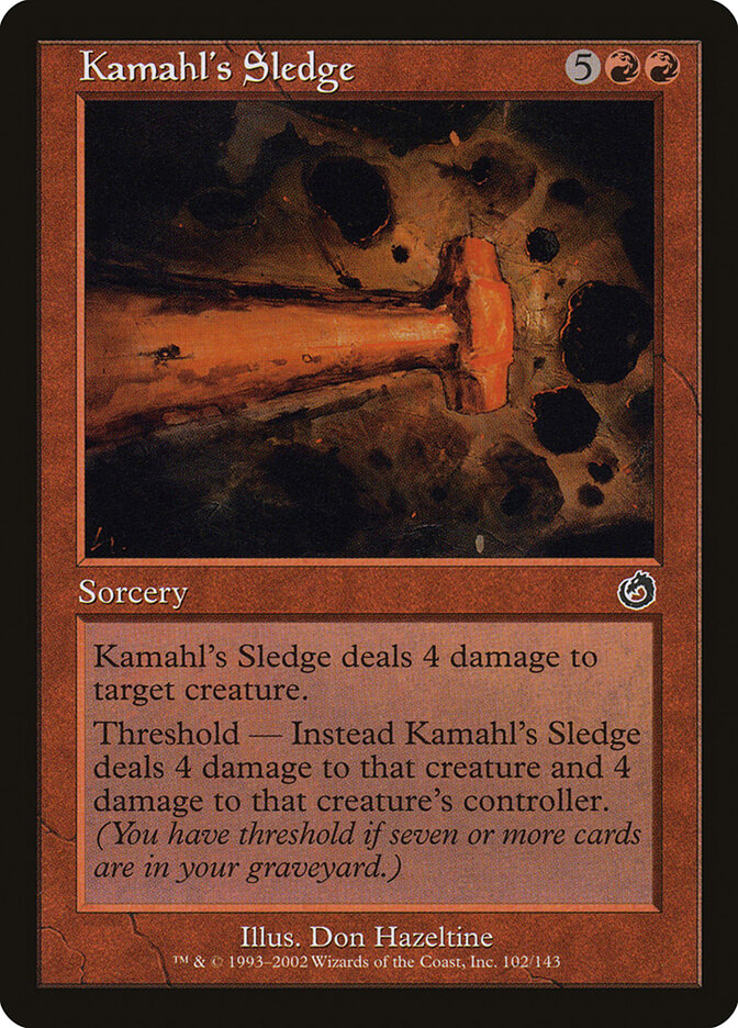 Kamahl's Sledge (tor 102)