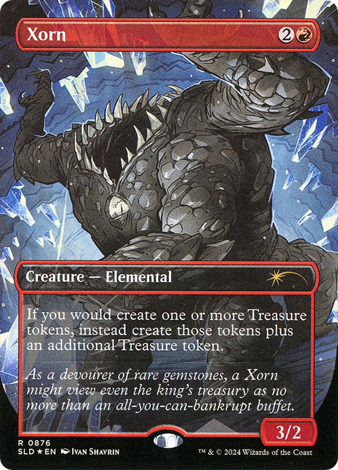 Xorn (Rainbow Foil) (Secret Lair) Light Play Foil