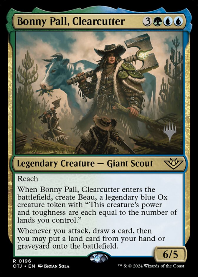 Bonny Pall, Clearcutter (potj 196p)