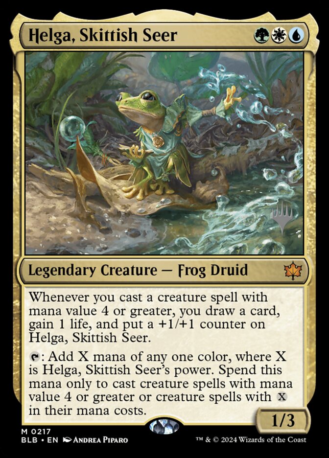 Helga, Skittish Seer (pblb 217p)