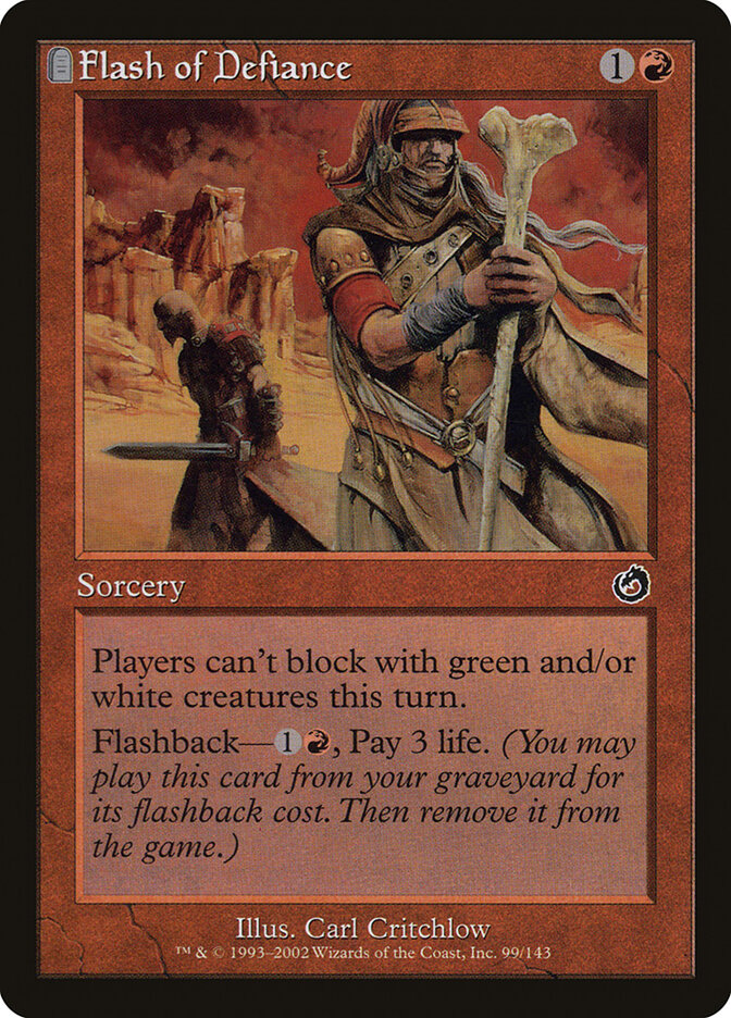Flash of Defiance (tor 99)