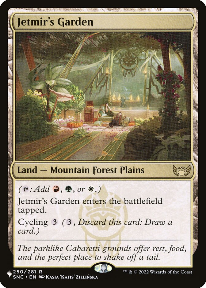 Jetmir's Garden (The List) Light Play