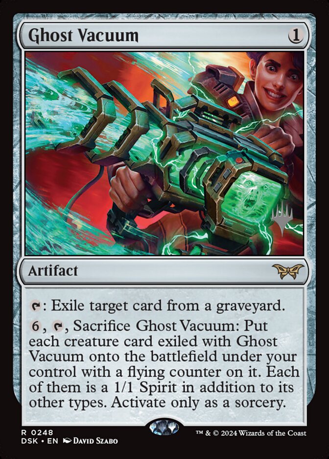 Ghost Vacuum (Promo Pack: Duskmourn: House of Horror) Medium Play