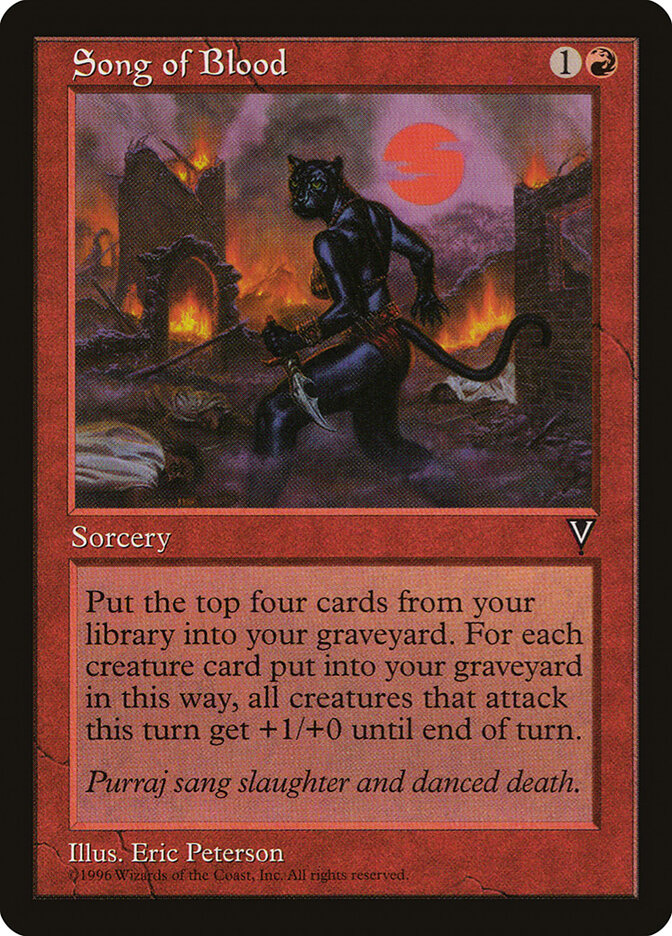 Song of Blood (Visions) Heavy Play