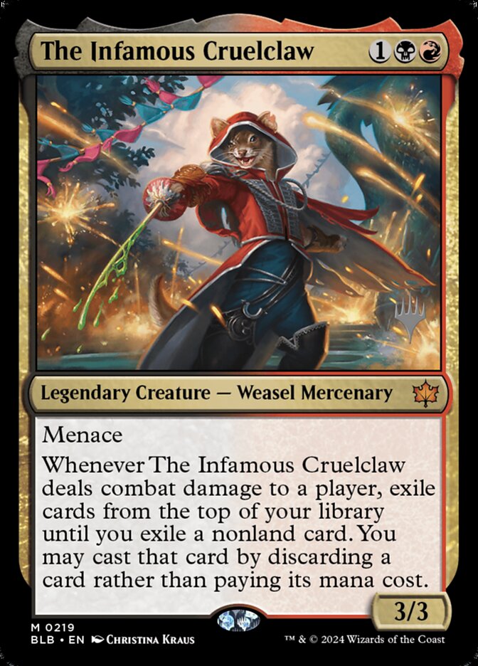 The Infamous Cruelclaw (pblb 219p)