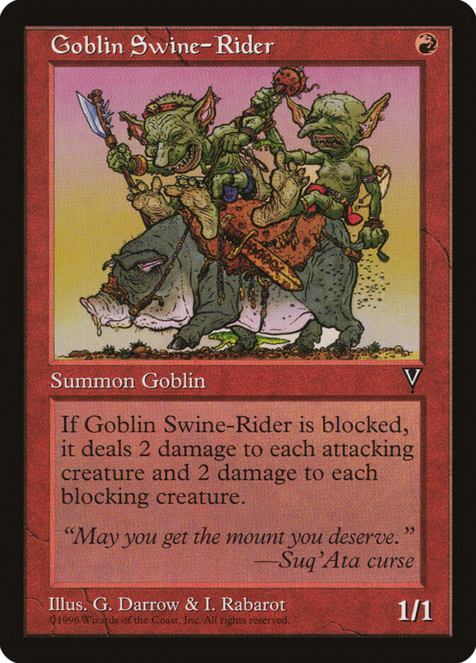Goblin Swine-Rider (vis 81)