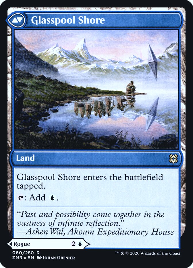 Back face of Glasspool Shore