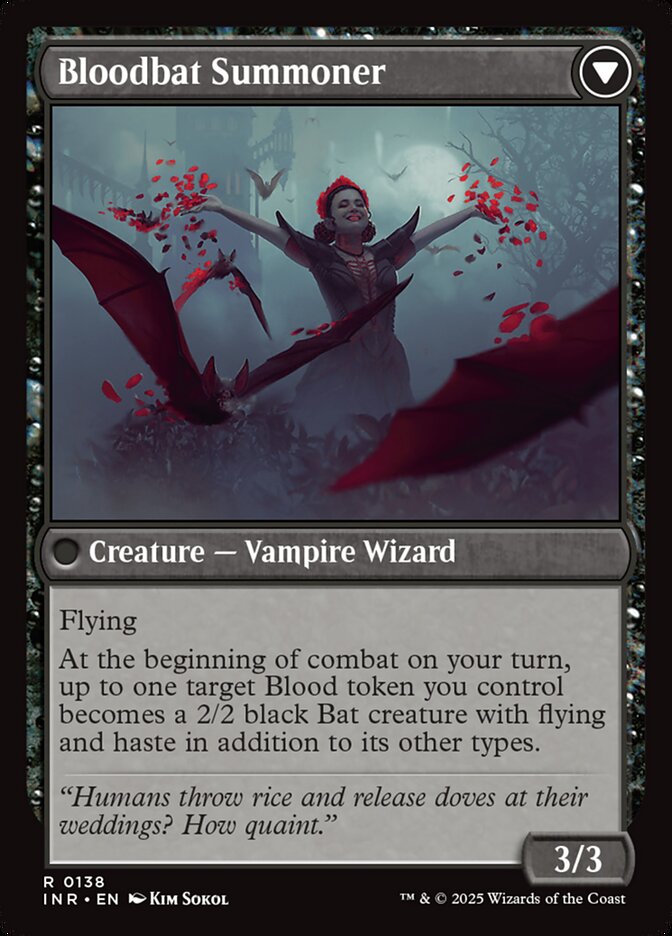 Back face of Bloodbat Summoner