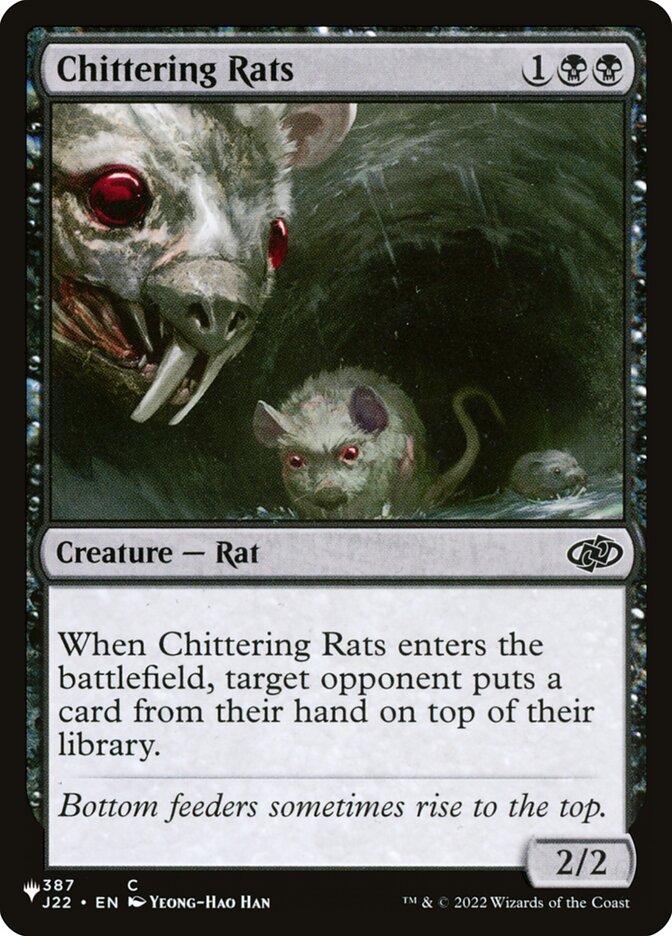 Chittering Rats (The List) Medium Play