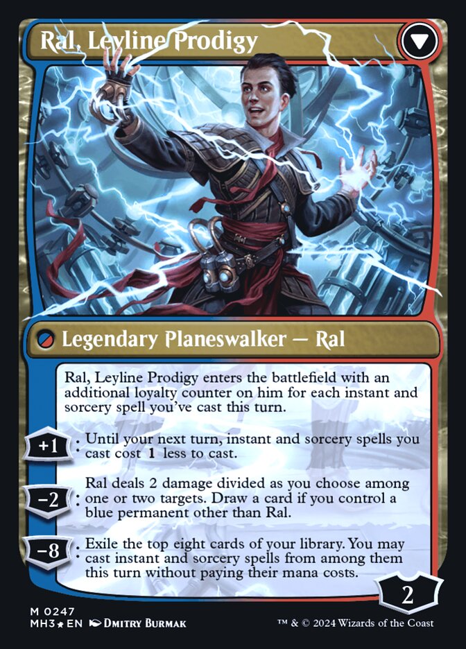 Back face of Ral, Leyline Prodigy