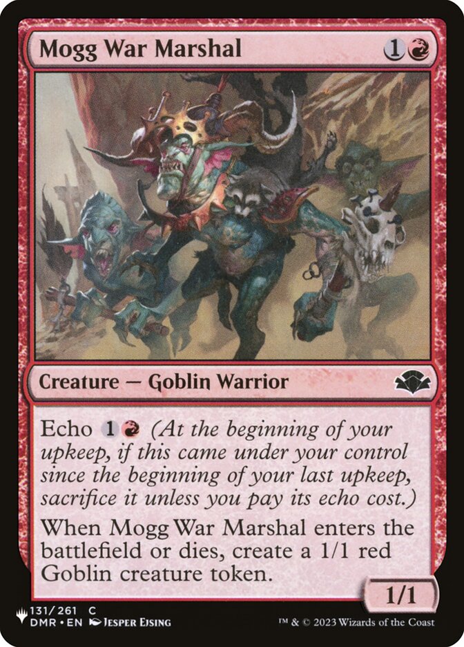 Mogg War Marshal  DMR|0|0|0.00