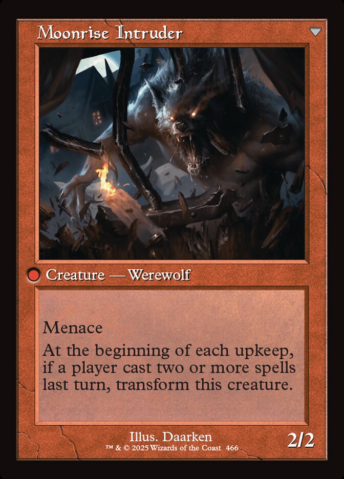 Back face of Moonrise Intruder