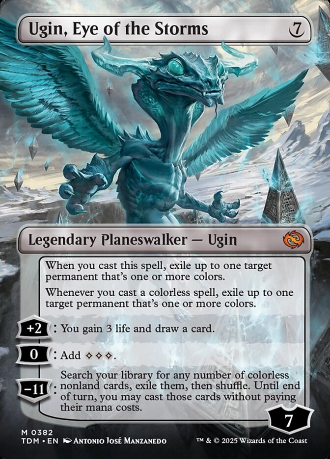 Back face of Ugin, Eye of the Storms