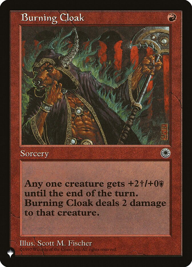 Burning Cloak (plst POR-120)