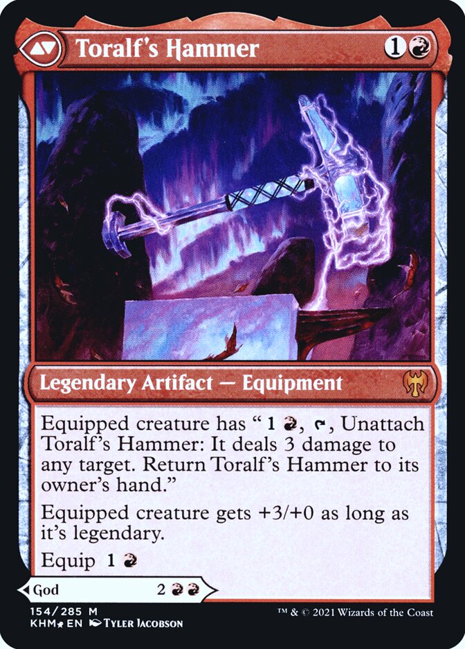 Back face of Toralf's Hammer