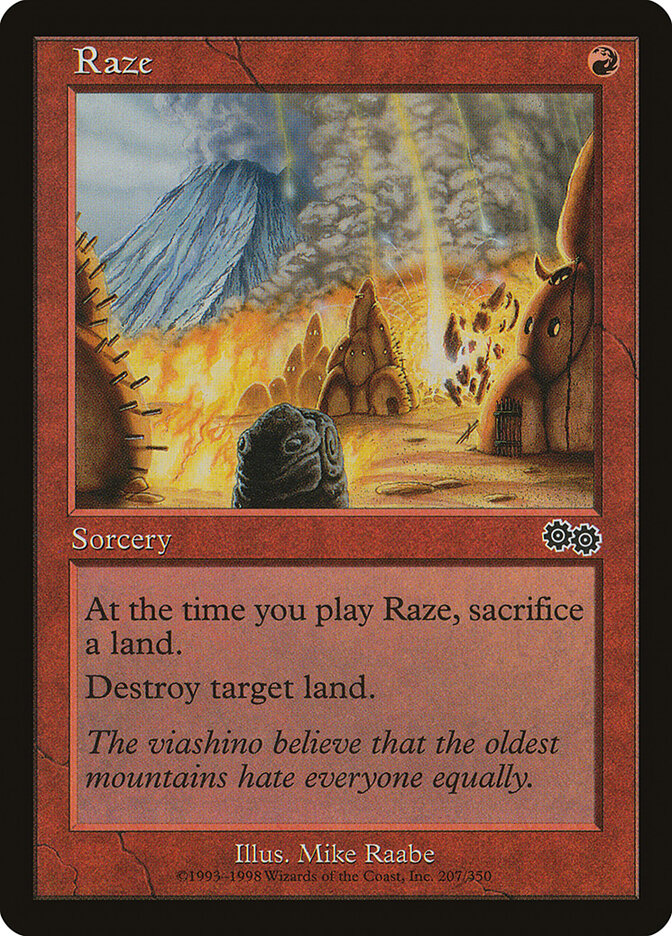 Raze (Urza's Saga) Near Mint