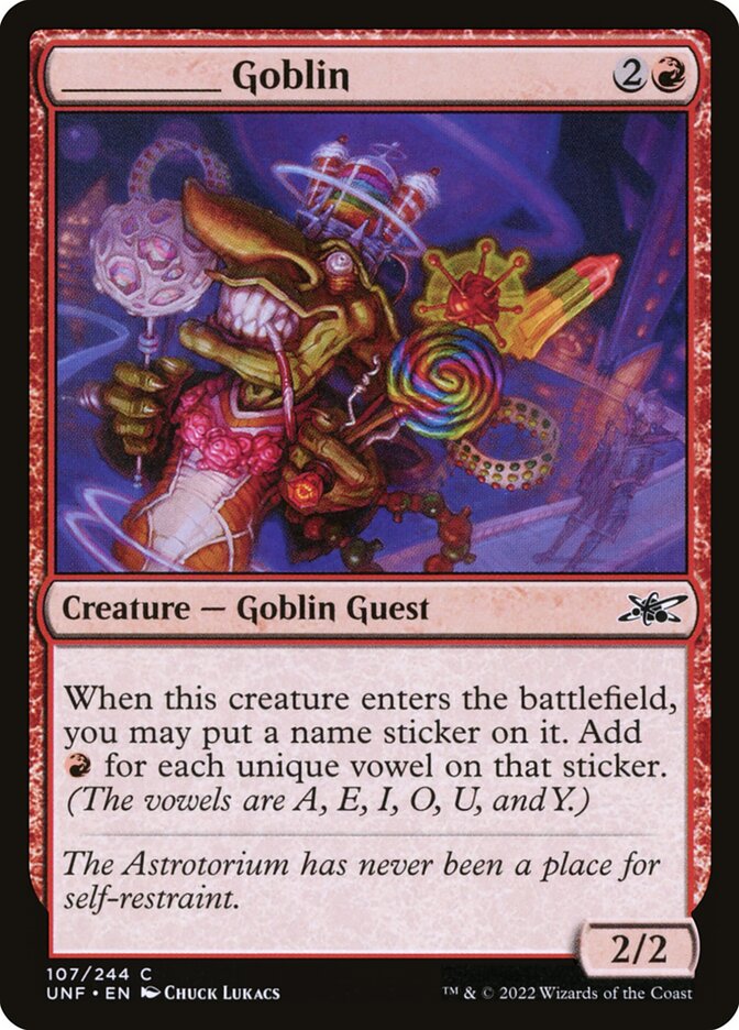 _____ Goblin (unf 107)