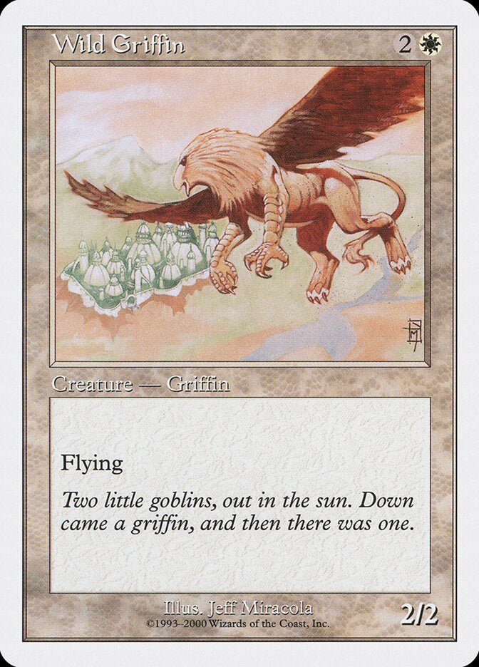 Wild Griffin (Starter 2000) Light Play