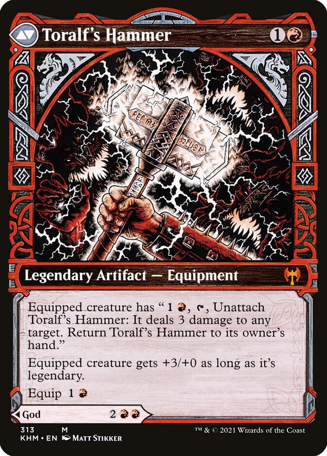 Back face of Toralf's Hammer
