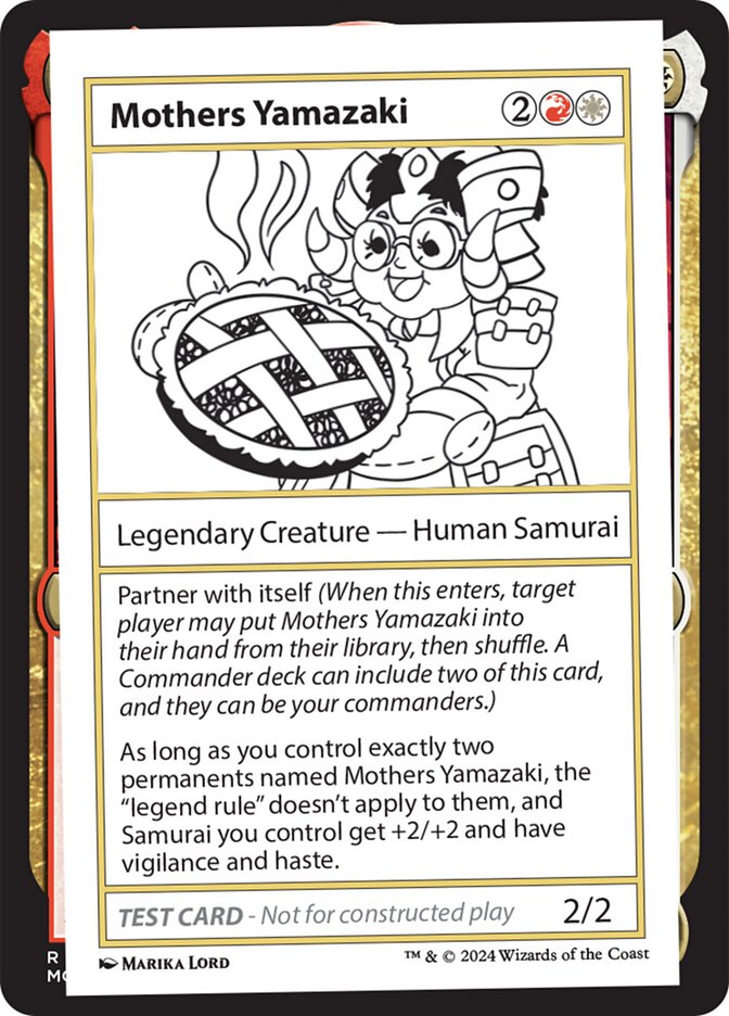 Mothers Yamazaki (Mystery Booster 2 Playtest Cards) Light Play