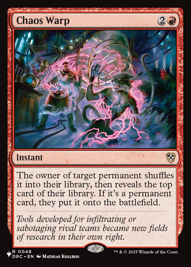 Chaos Warp (plst DRC-48)