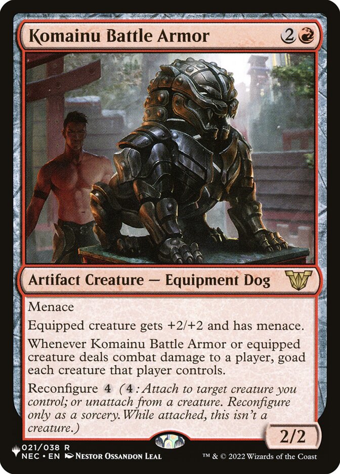 Komainu Battle Armor (The List) Light Play