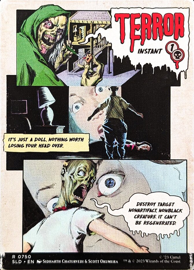 Back face of Terror