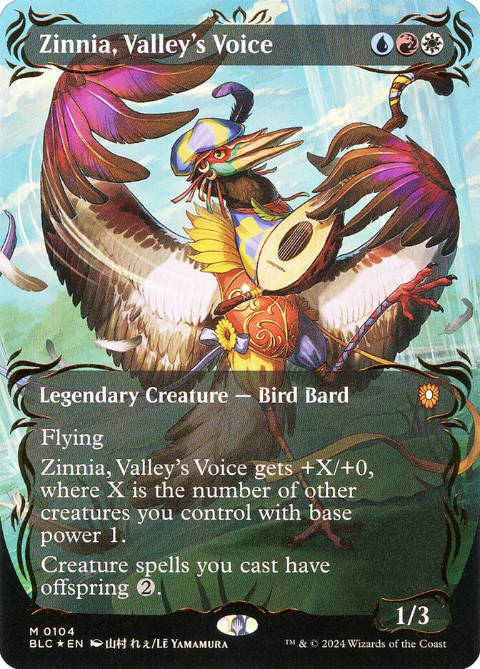 Zinnia, Valley's Voice (blc 104)