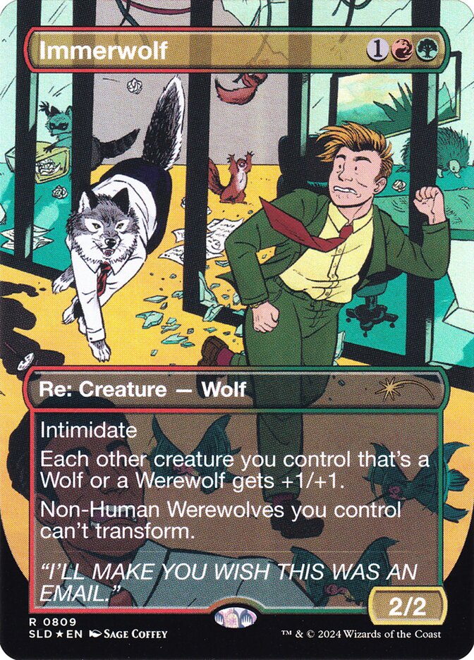 Immerwolf (sld 809)