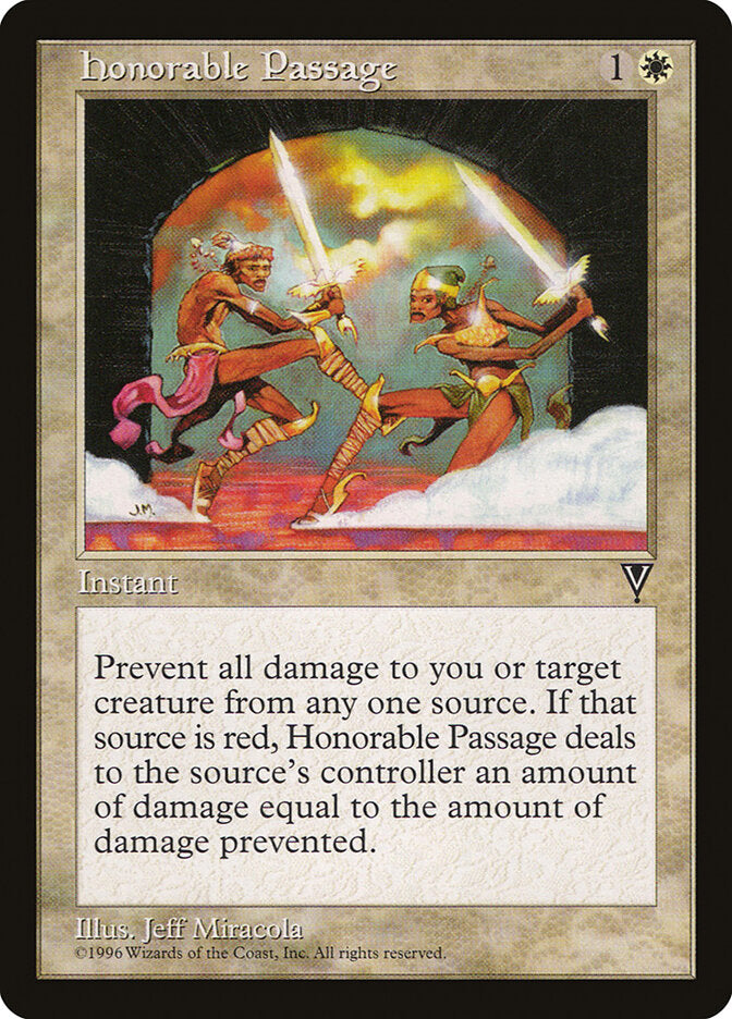 Honorable Passage (Visions) Near Mint